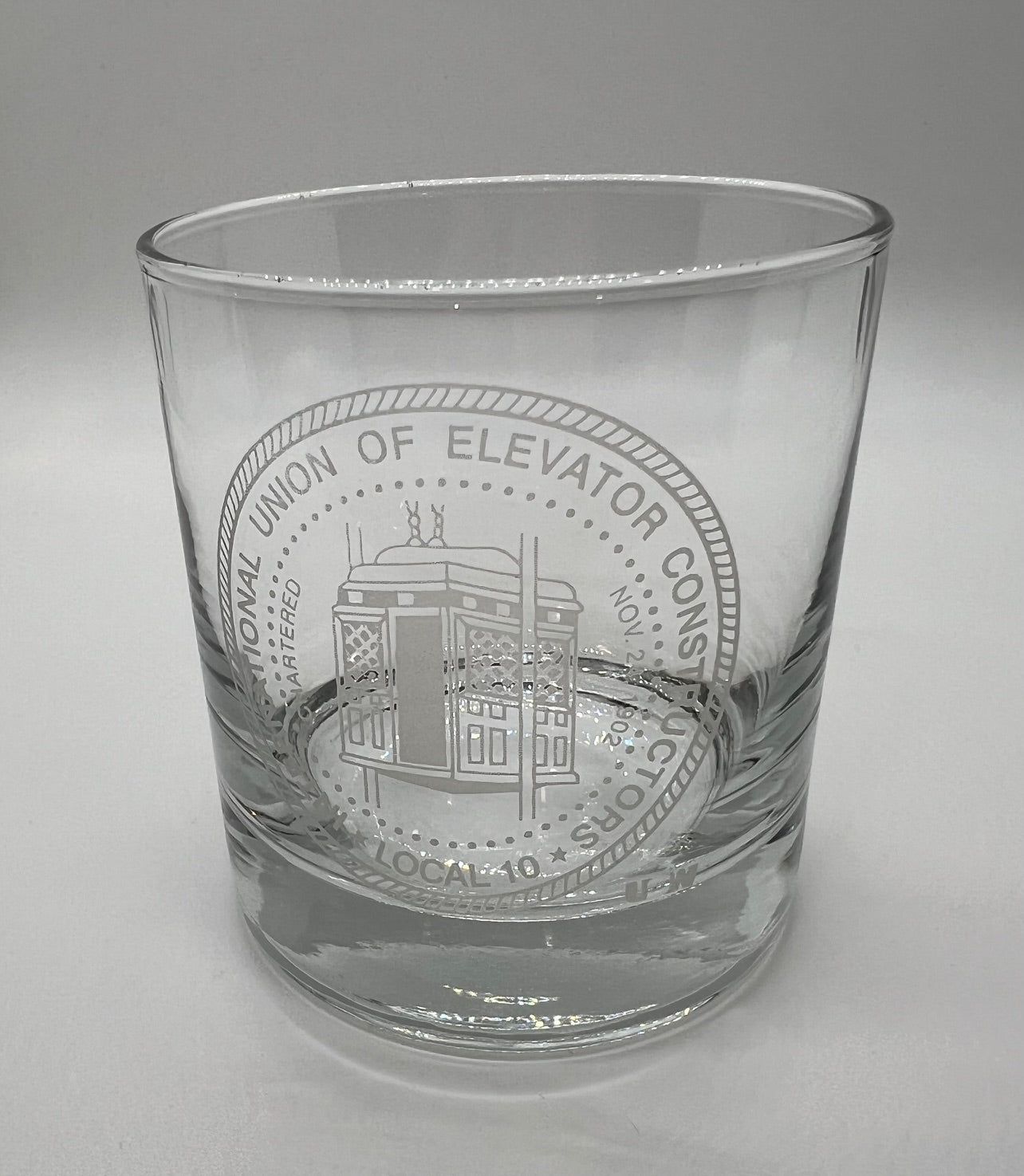 IUEC WHISKEY GLASS