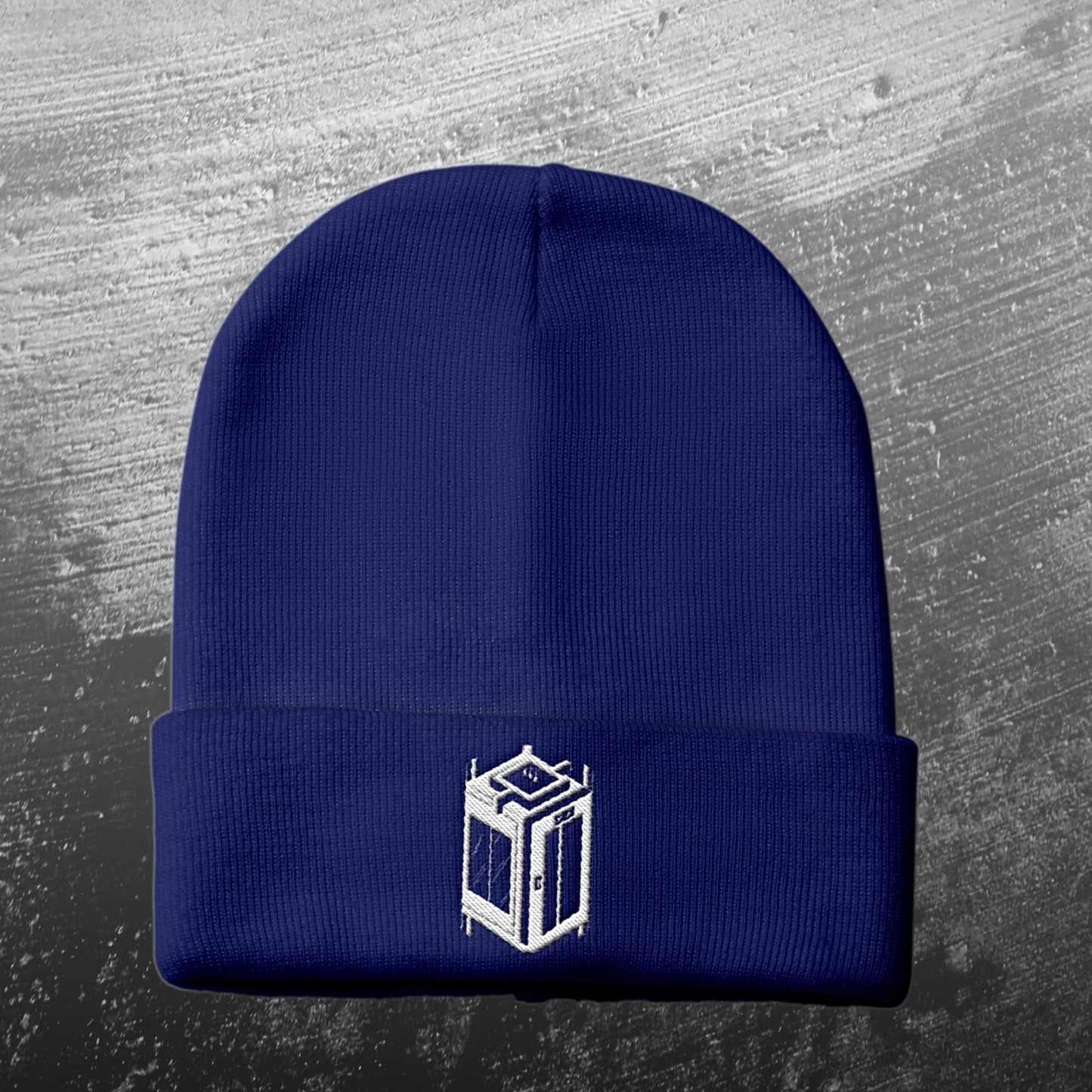 NAVY BEANIE